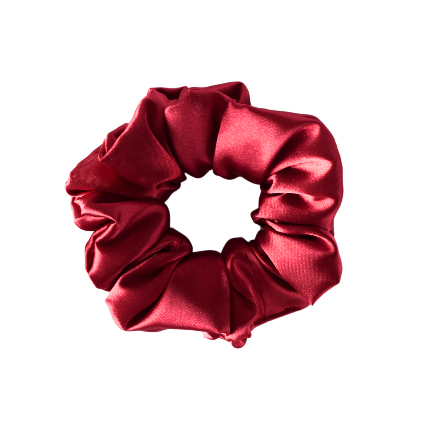 Saténová Scrunchie - Wine