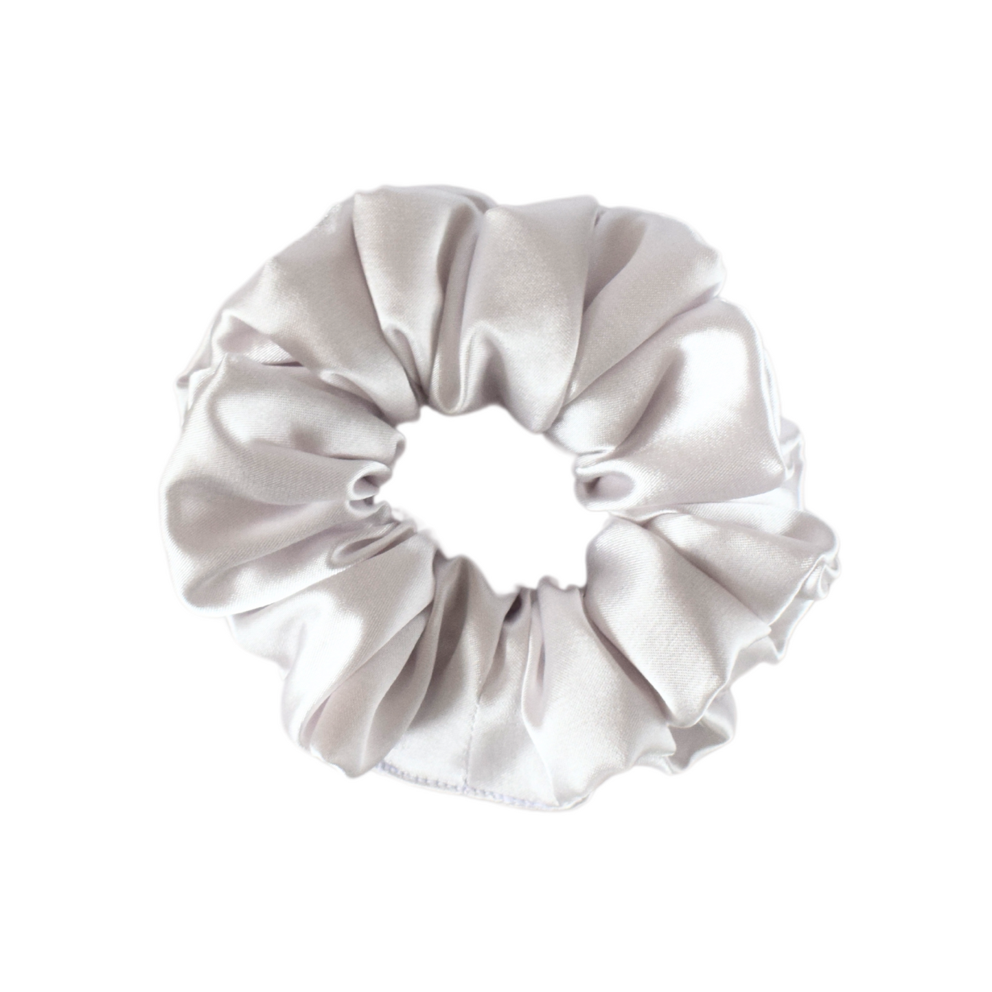 Saténová Scrunchie - Pearl