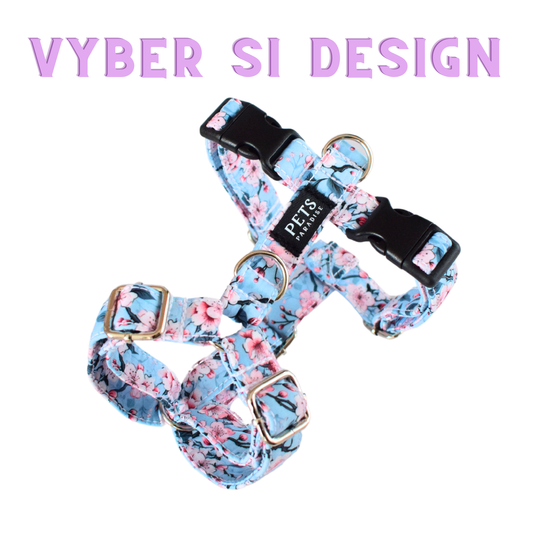 Postroj (Velikosti XS - M) Dostupné v různých vzorech