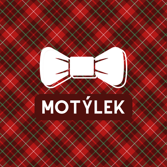 Motýlek Merry Woofmas